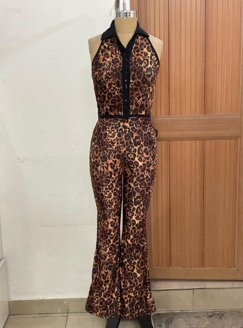 The Roselle Women Animal Printed Velvet Co-ord Set